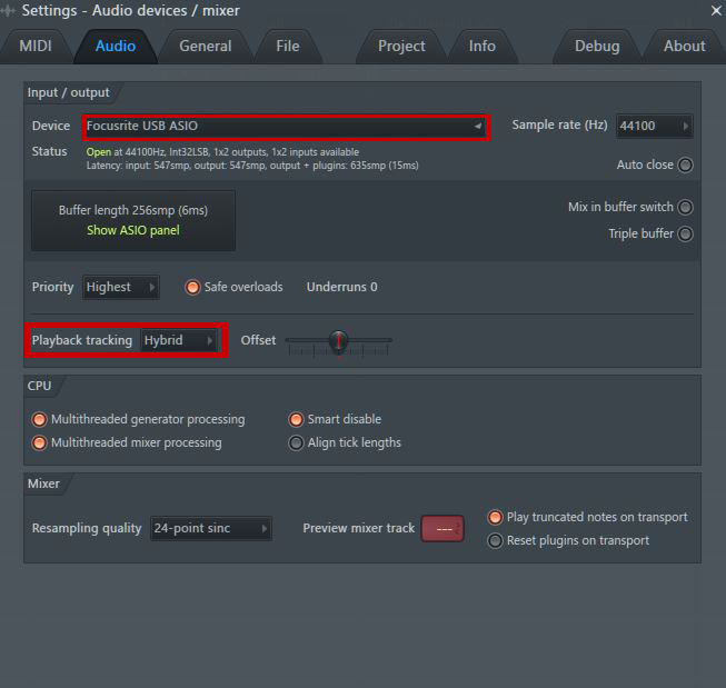 Using your Focusrite Audio interface with FL Studio – Focusrite Audio  Engineering