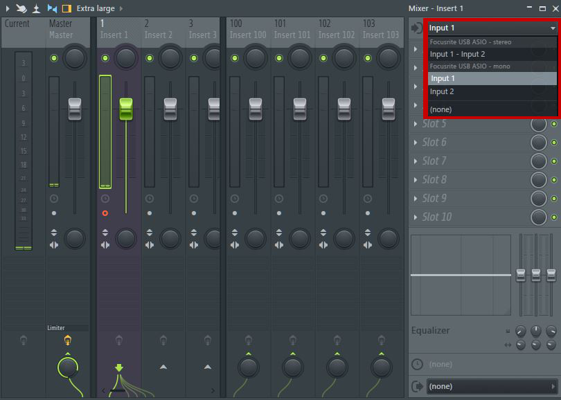 fl studio audio interface