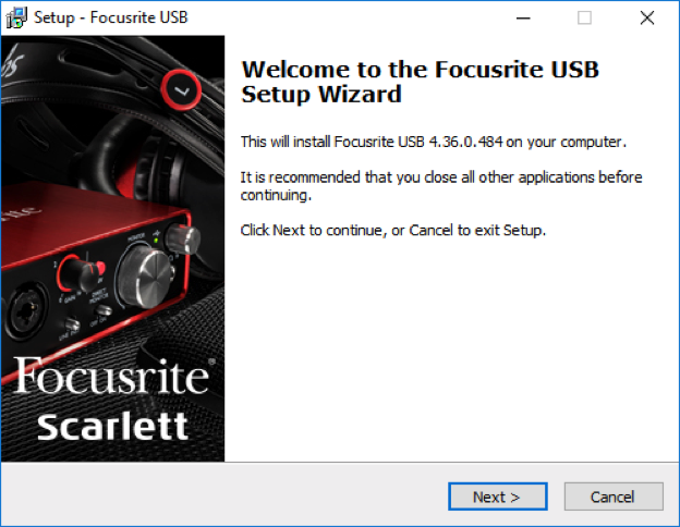 focusrite scarlett 2i4 drivers free download mac