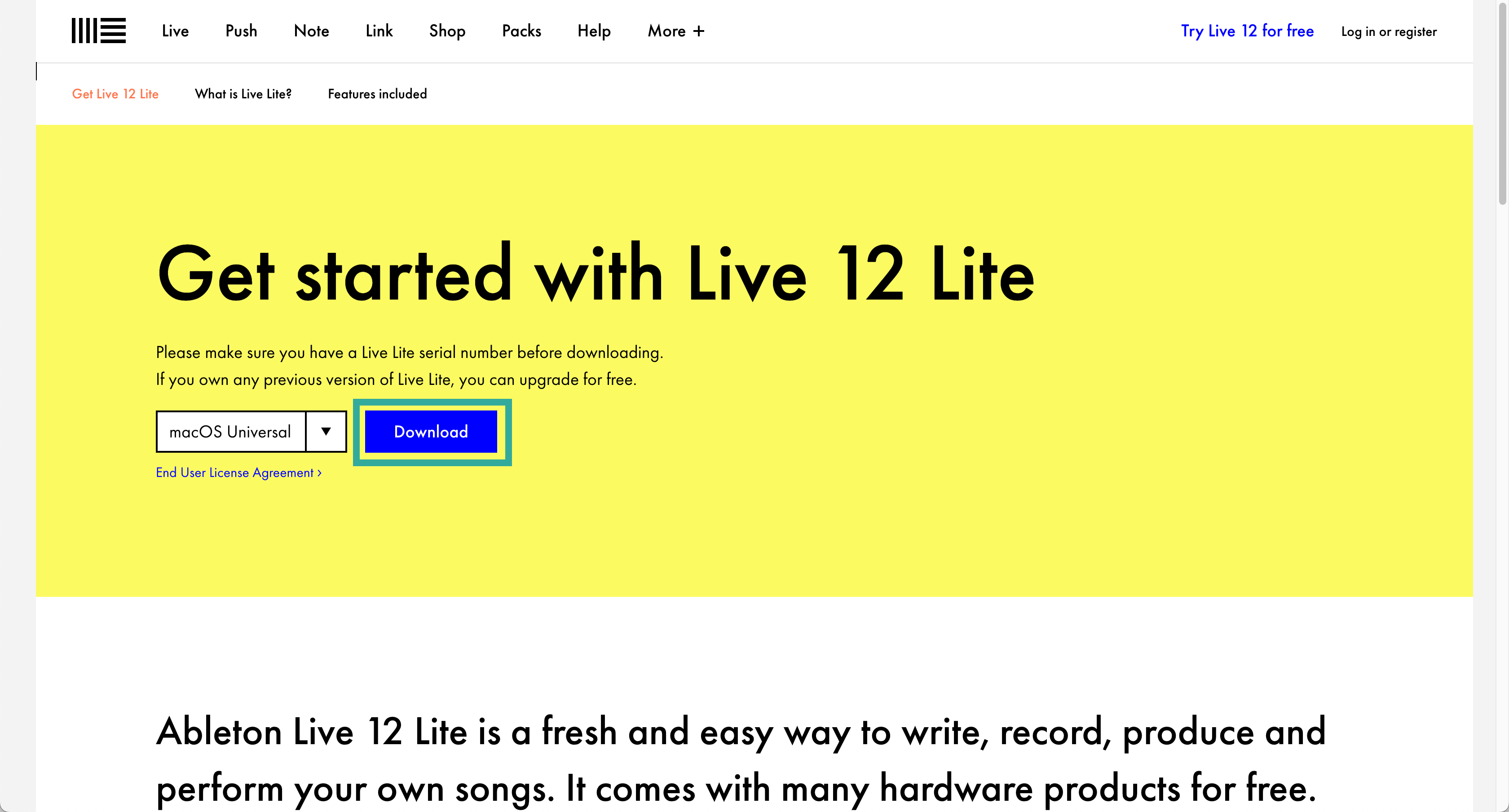 Ableton Live Install Download Live.png