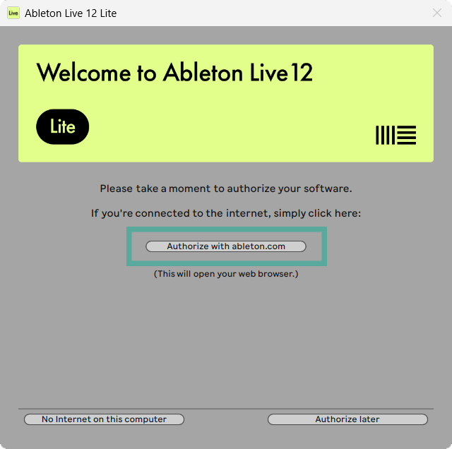 Ableton Live Install Authorise with Ableton.com.png