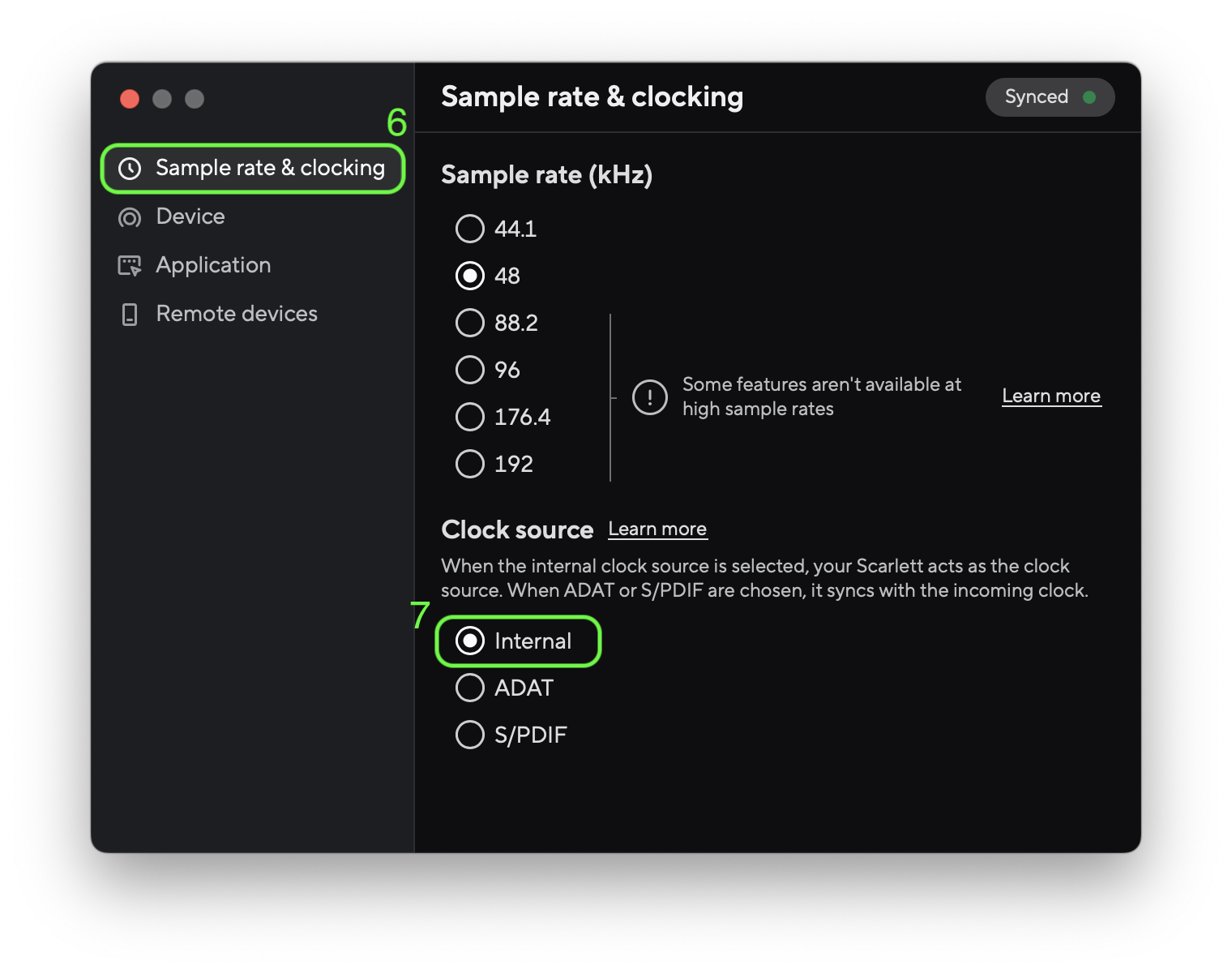 FC2-SPDIF-Outs-Preferences-Clock-Sample-Rate.png