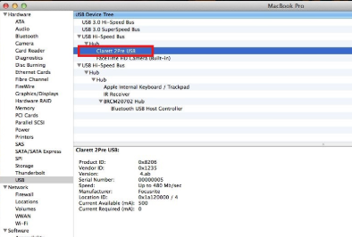 focusrite interface driver for mac