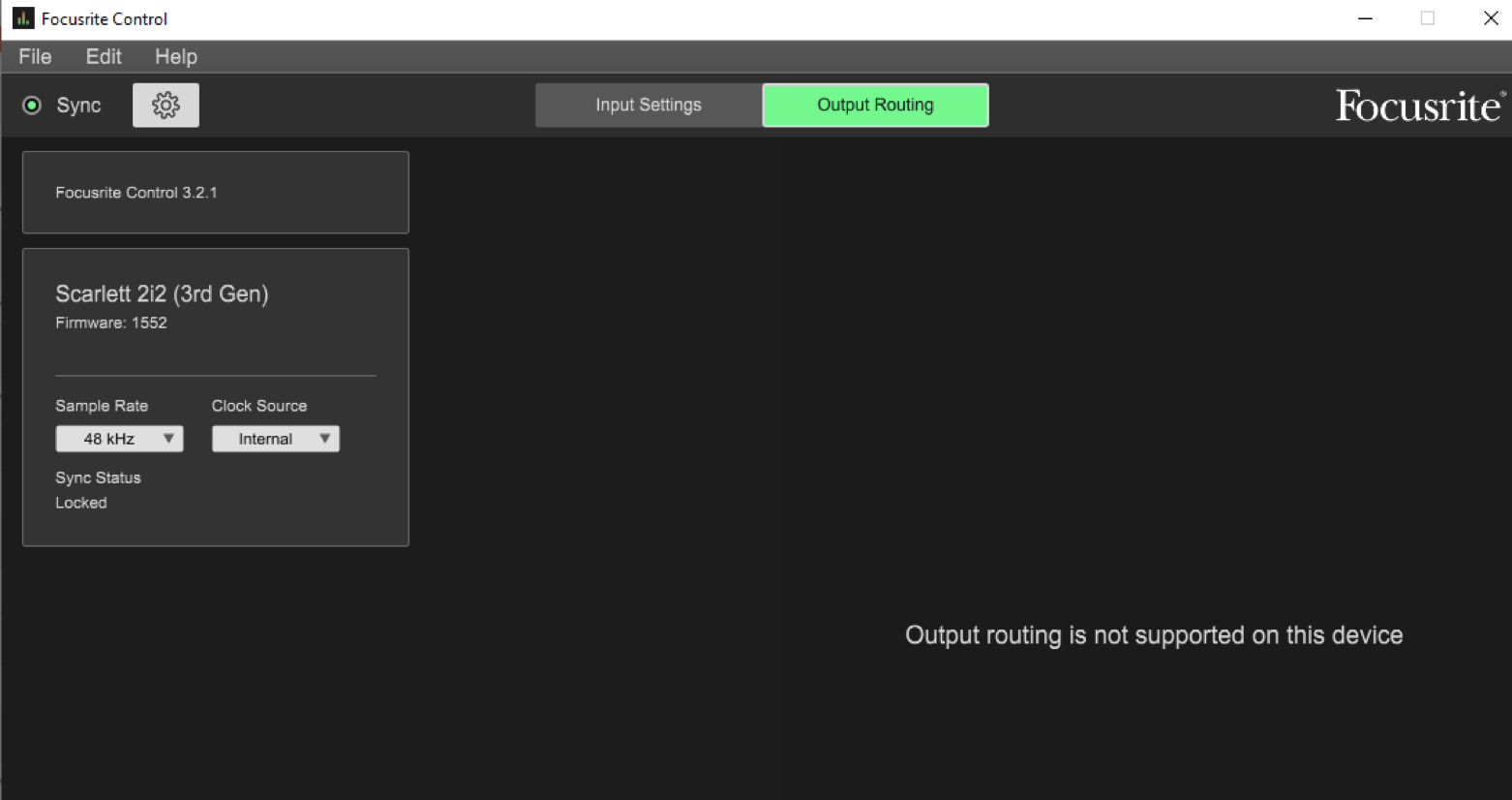 Why Does Focusrite Control State Output Routing Is Not Supported On This Device Focusrite Audio Engineering