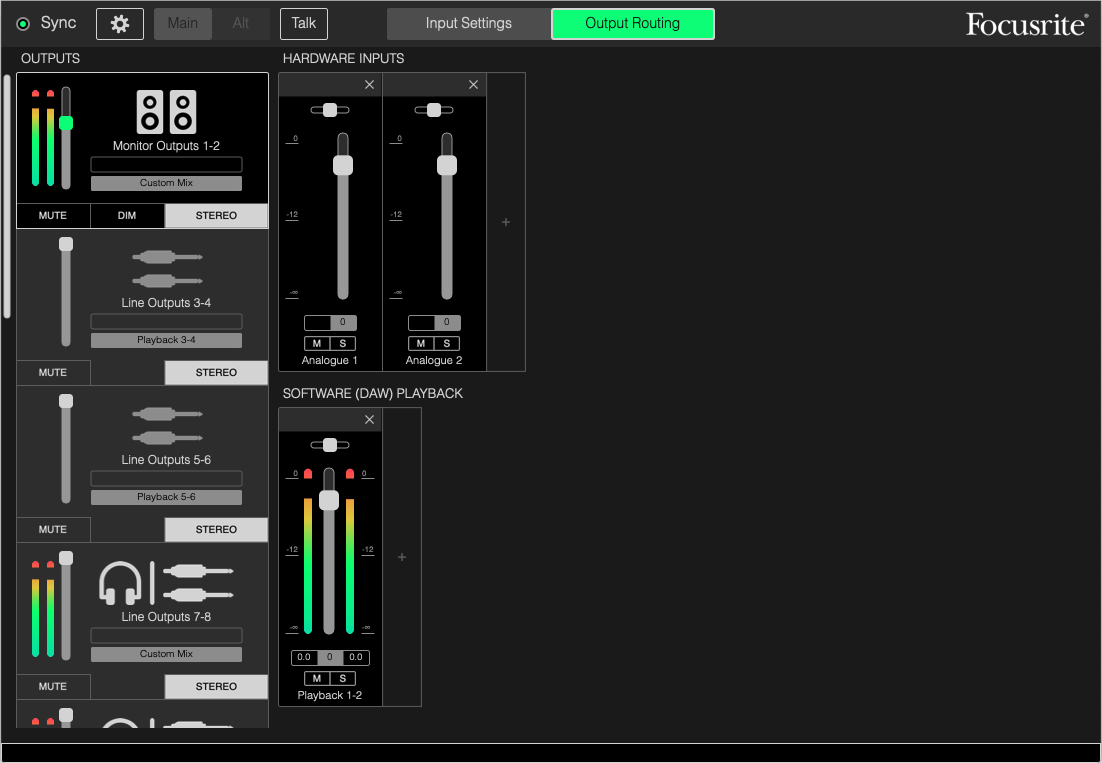 Focusrite не видит компьютер