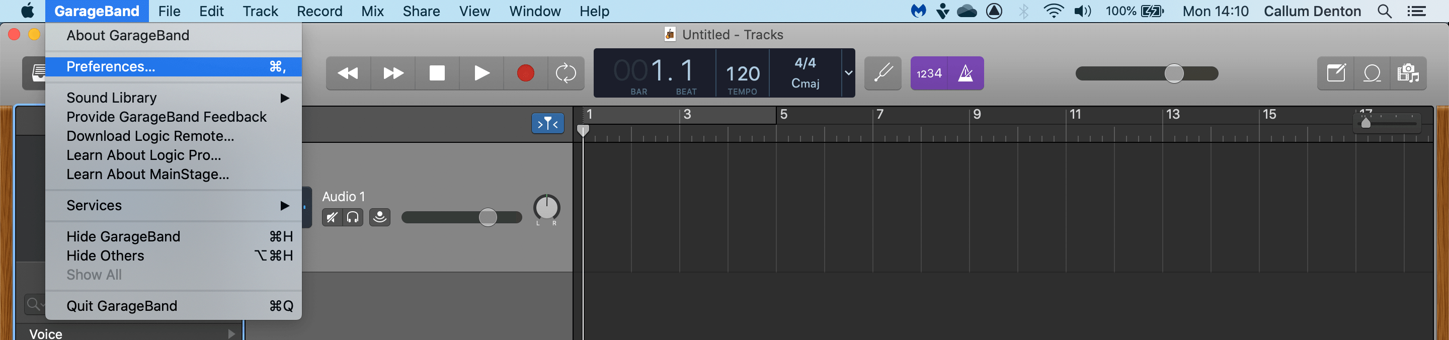 How to setup your Focusrite interface in Garageband Focusrite