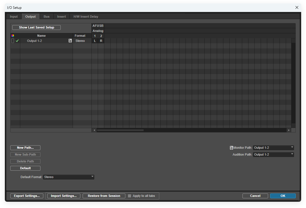 Pro Tools Setup Windows - Output Default.png