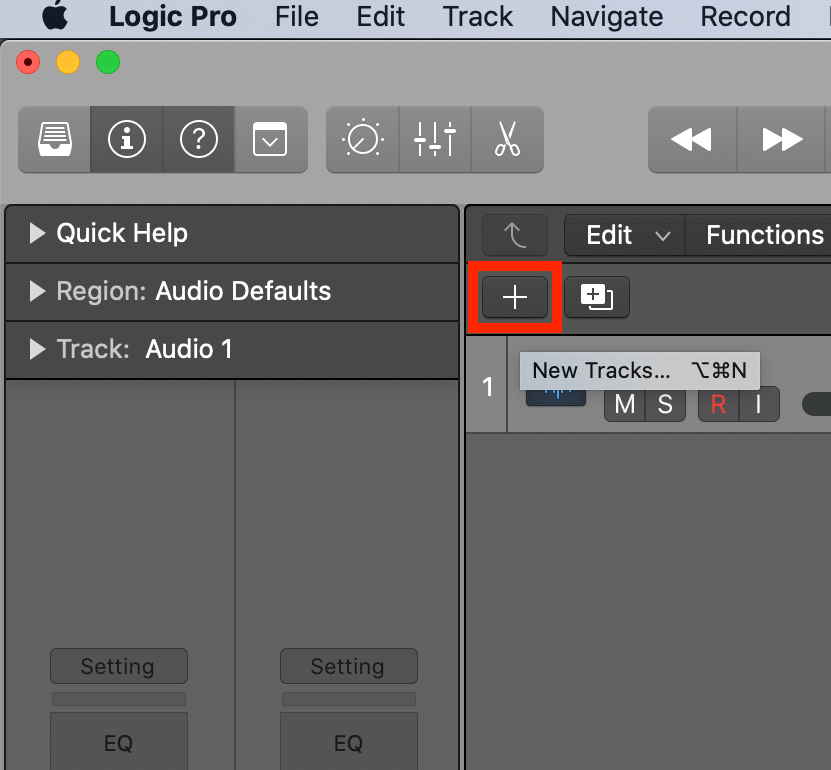 Logic Pro X Setup Focusrite Audio Engineering