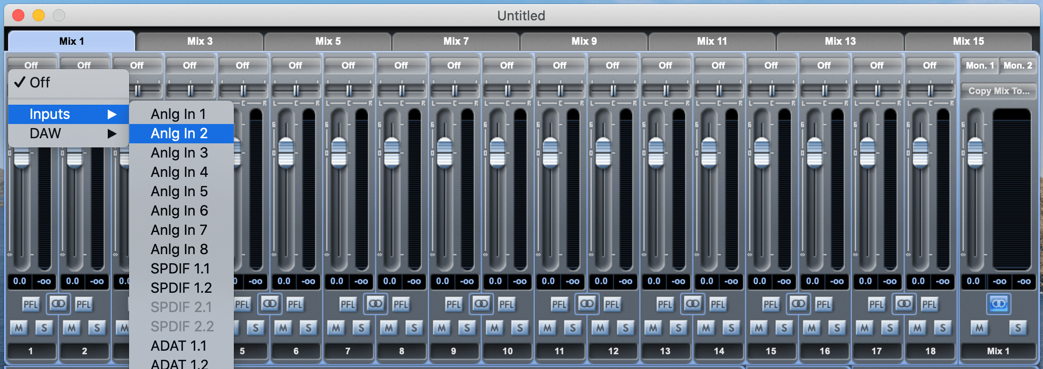 Focusrite control headphone discount mix