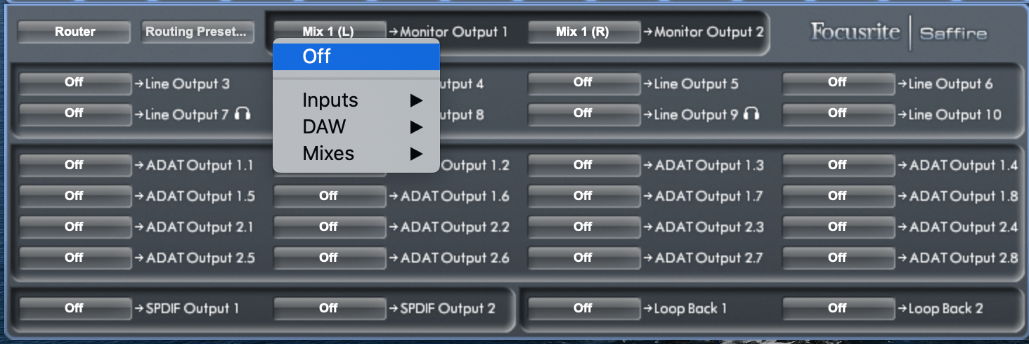 MixControl Tutorial Part II: Routing Audio to the Outputs – Focusrite