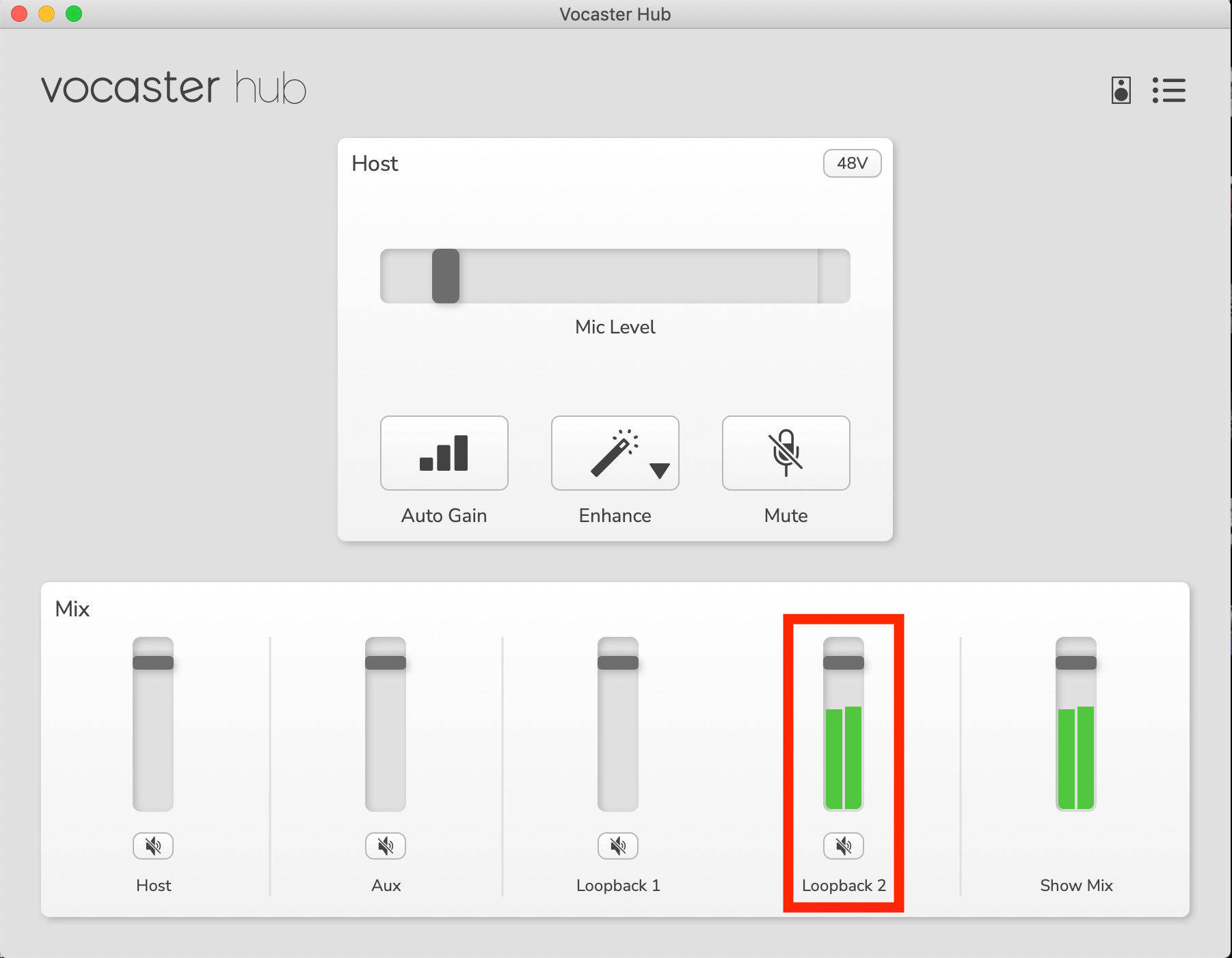 How to configure Vocaster
