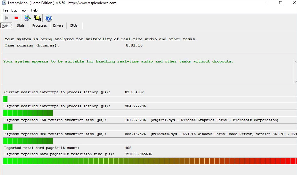 Troubleshooting DPC latency Focusrite