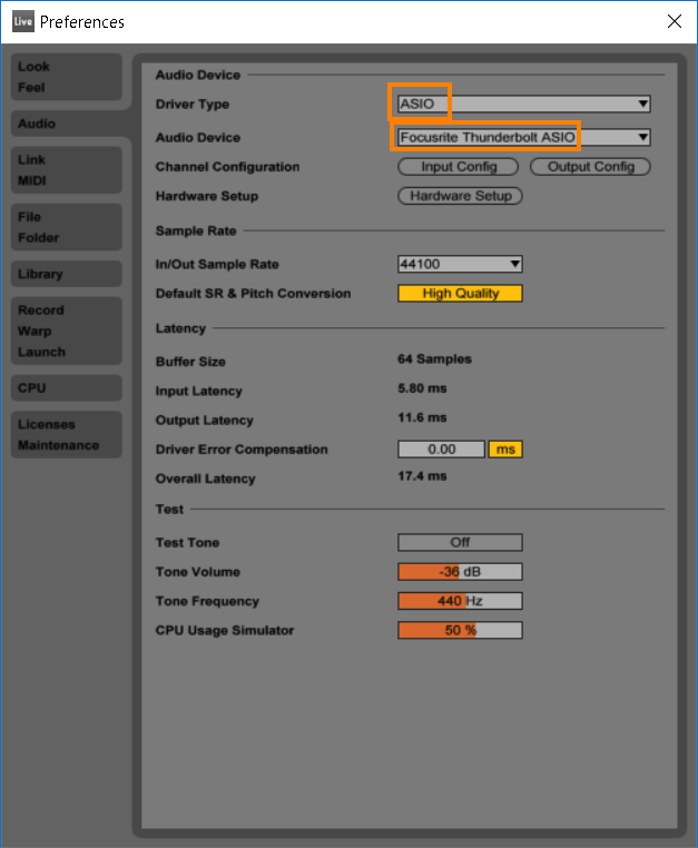 Preferences settings. Ableton preferences. Аблетон настройки. Настройки preference Ableton. Ableton Live настройка.